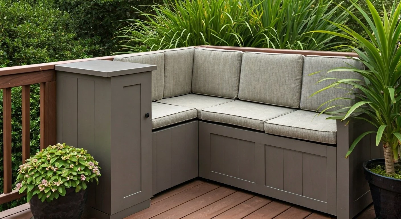 Stylish Storage Solutions That Don’t Crowd Your Deck