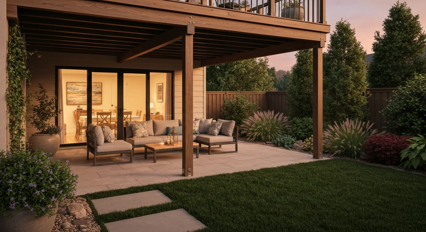 Under-Deck Space Ideas: Dry Storage, Patio Under Deck, and Drainage Options