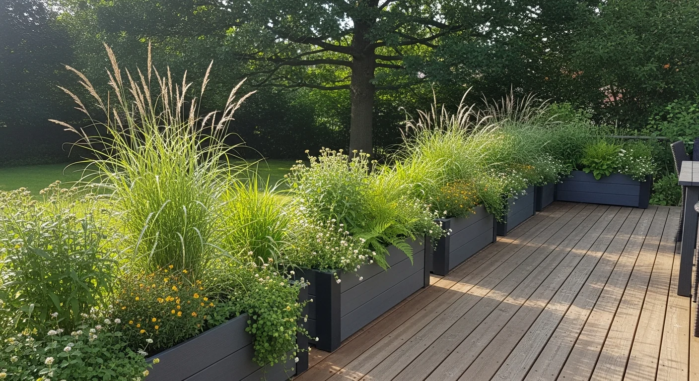 Deck Greenery Planter Ideas Bring Your Backyard to Life -2