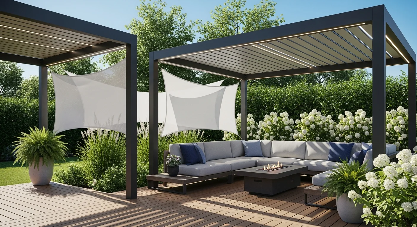 Shade and Shelter: Pergolas, Awnings & Other Deck Cover Ideas -3