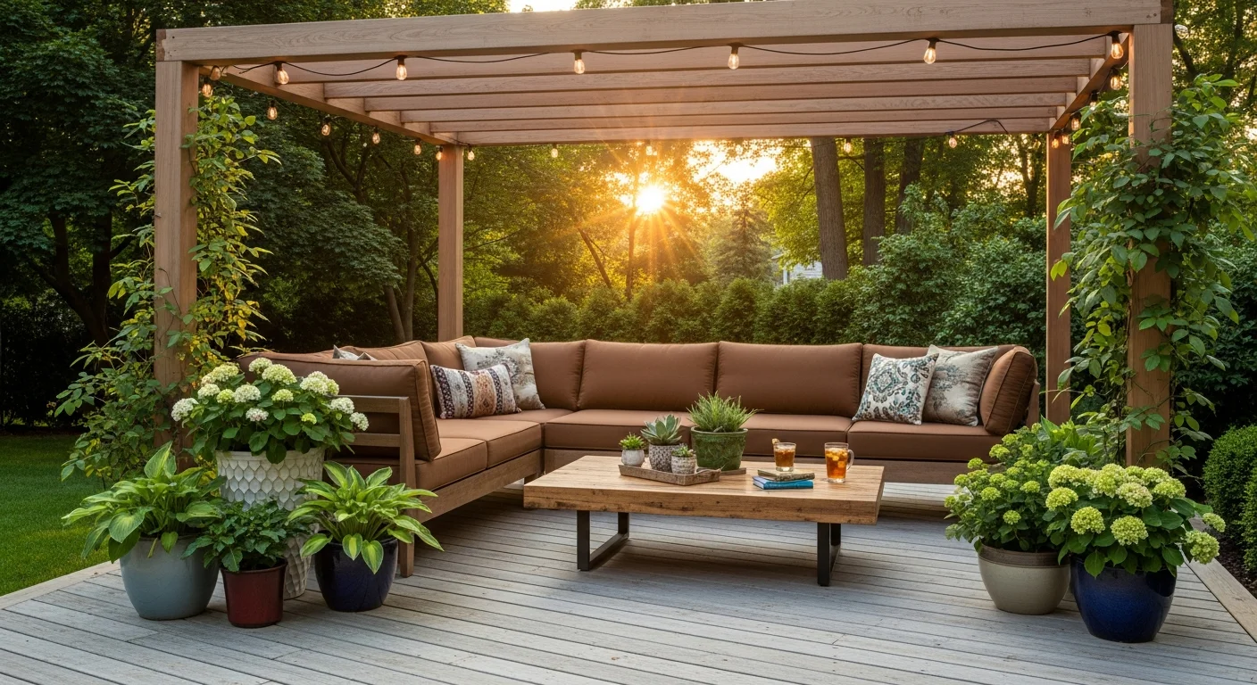 Pergola for Shade and Style