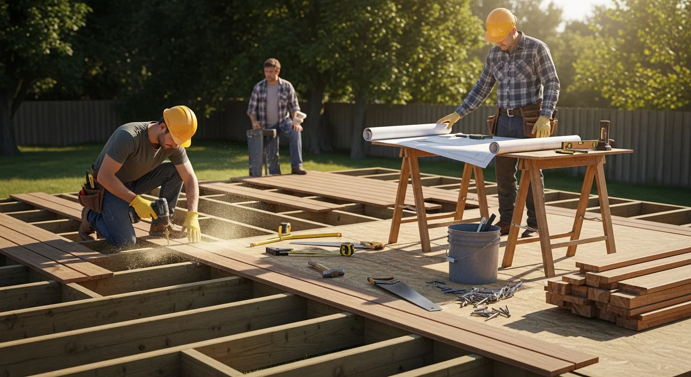 Our Deck Building Process From First Walkthrough to Final Inspection